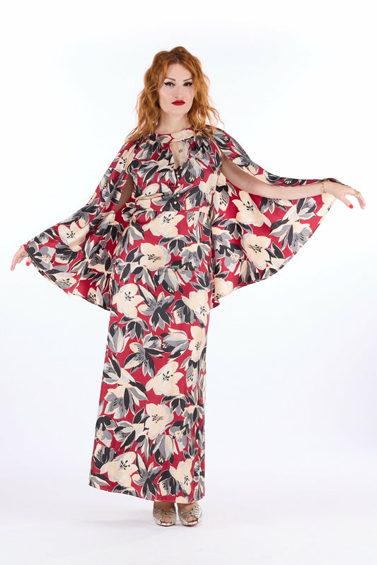 Alka robe-cape 100% soie.