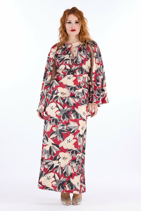 Alka robe-cape 100% soie
